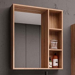 Grossman Мебель для ванной Флай 60 GR-3013 дуб сонома/белая – фотография-11